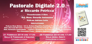 presentazione del libro Pastorale Digitale 2.0 di Riccardo PEtricca